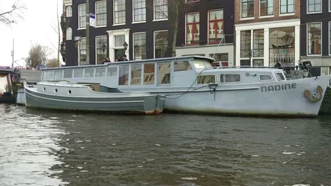 Canals of Amsterdam Stock-Footage 74479804