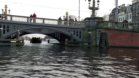 Canals of Amsterdam 動画素材 74479850
