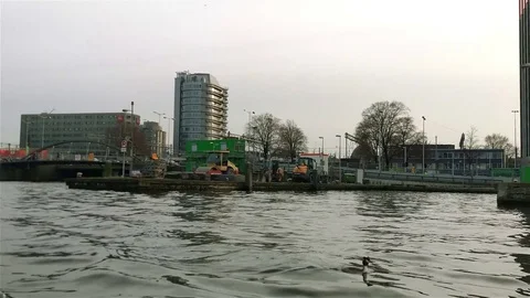 Canals of Amsterdam 스톡 동영상 74480306