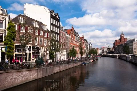 Canals of Amsterdam 스톡 사진