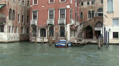 The canals of Venice Stock Footage 53003436