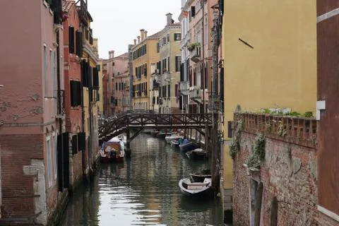 The Canals of Venice Fotos Stock