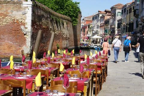 The Canals of Venice Fotos Stock
