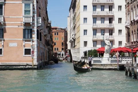 The Canals of Venice Fotos Stock
