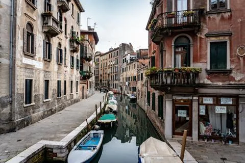 Canals of Venice Stock Photos