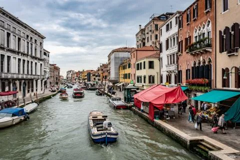 Canals of Venice Foto stock