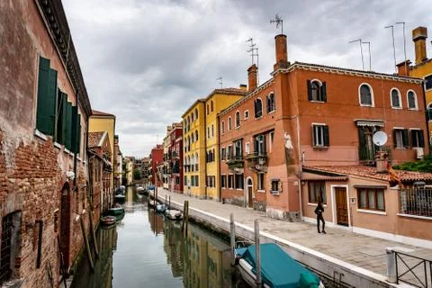 Canals of Venice Stock Photos