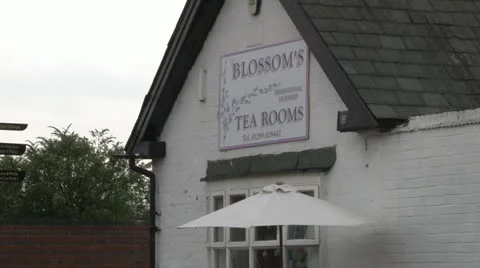 Canalside Tea Rooms Video stock 11526298