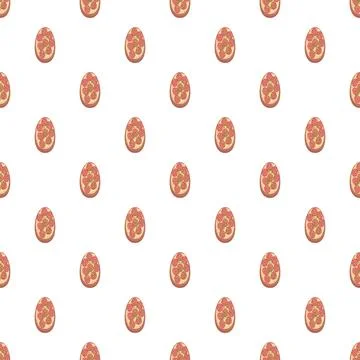 Canape snacks pattern creating delicious food background Illustrazione stock