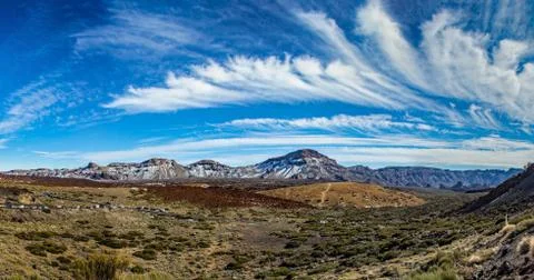 Canarian desert Stock Photos