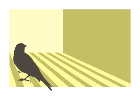 Canary bird Stock Illustration