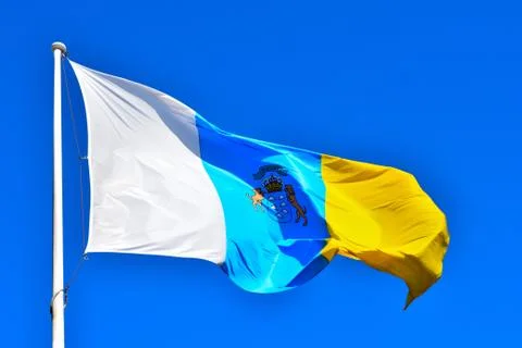 Canary Flag Stock Photos