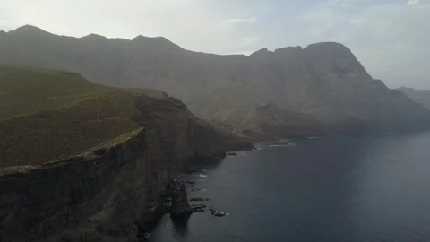 Canary Islands cliffs Stock Footage 300553994