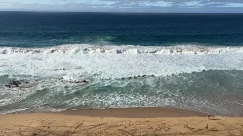Canary Islands - Playa de la Escalera beach in Fuerteventura Stock Footage 304664982