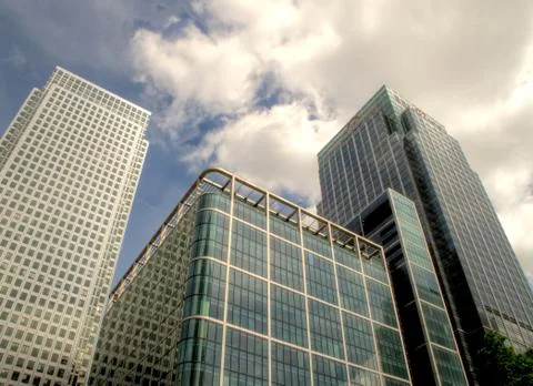 Canary warf Stock Photos