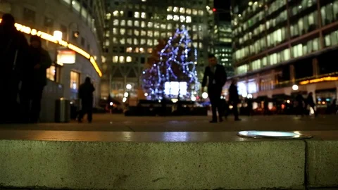 Canary Wharf Stock-Footage 99520193