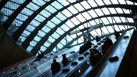 Canary Wharf Stock Footage 120018200