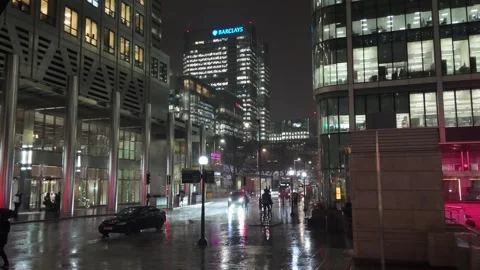 Canary Wharf Stock Footage 272991754