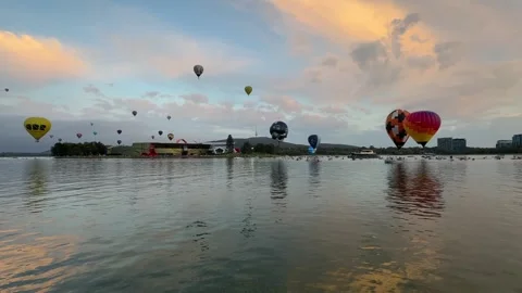 Canberra Balloon Spectacular Stock-Footage 333049008