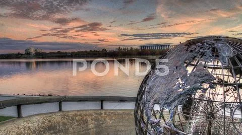 Canberra Sunset HDR 02 Stock Photos