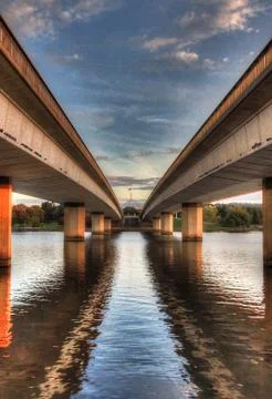 Canberra Sunset HDR Stock Photos