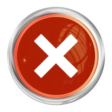 Cancel button Stock Illustration