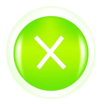 Cancel button Stock Illustration