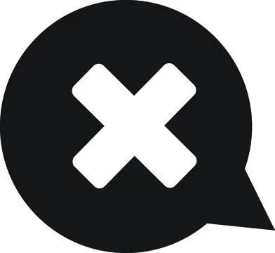 Cancel Button, Remove Item, Close Action Stock Illustration