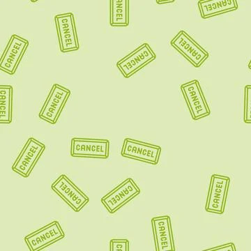 Cancel close line seamless pattern 스톡 일러스트