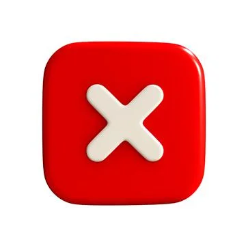 Cancel cross icon Stock Illustration