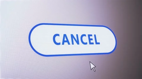 Cancel icon button text click mouse label tag animation 動画素材 146687568