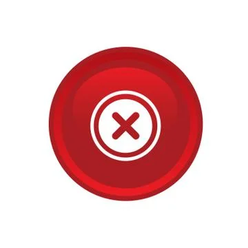 Cancel icon web Stock Illustration