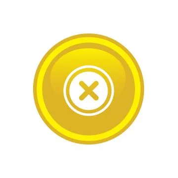 Cancel icon web Stock Illustration