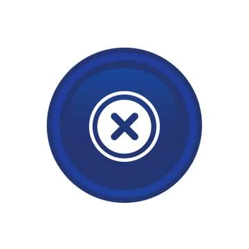 Cancel icon web Stock Illustration