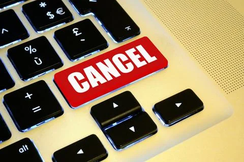 Cancel key Stock Photos