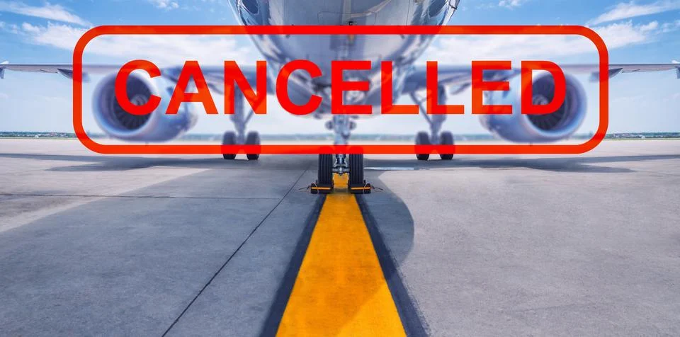 Cancelled 스톡 사진