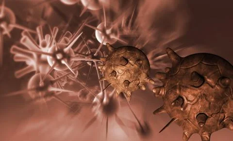 Cancer cell Stock Illustration