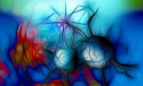 Cancer cell Stock Illustration