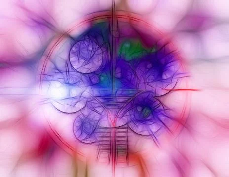 Cancer cell Stock Illustration