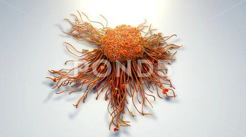 Cancer Cell Stock Illustration