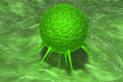 Cancer cell . 스톡 일러스트