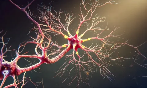 Cancer cell image -motion b Video stock 284203680