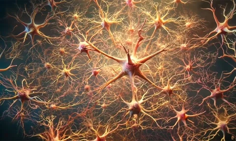 Cancer cell image motion c Video stock 284203684