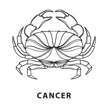 Cancer 库存插图