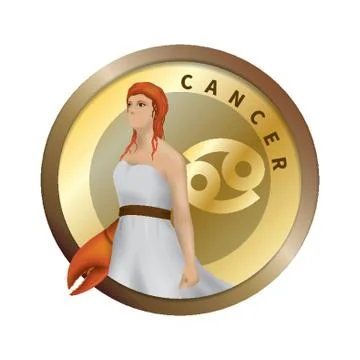 Cancer 库存插图