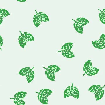 Cancer nicotine glyph seamless pattern Stock Illustration