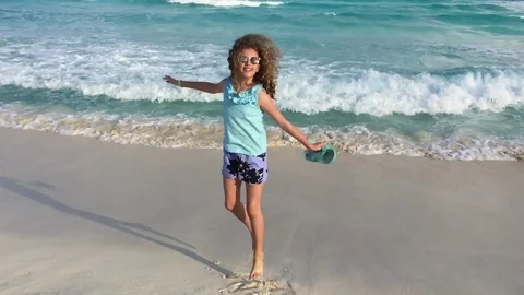 Cancun Beach Stock Footage 84025111