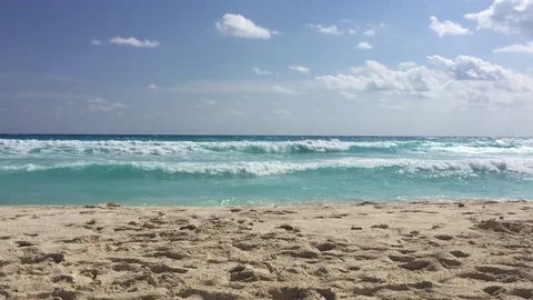 Cancun Beach Video stock 84025184