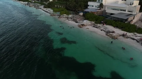 Cancun Beach Mexico Vídeo Stock 313929103