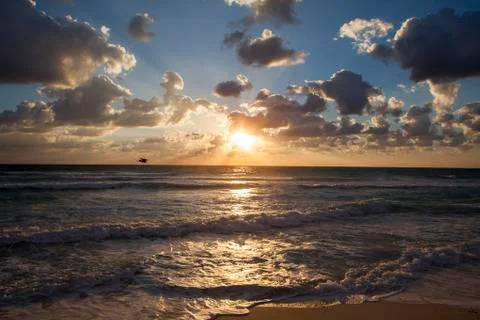 Cancun Beach Stock Photos